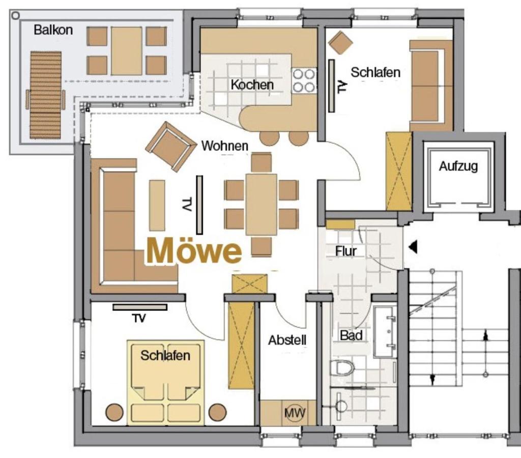 Baltic House Moewe Διαμέρισμα Timmendorfer Strand Εξωτερικό φωτογραφία